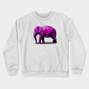 Purple Elephant Crewneck Sweatshirt